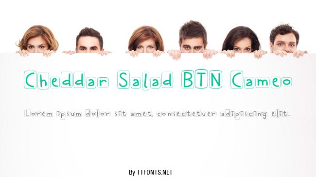 Cheddar Salad BTN Cameo example